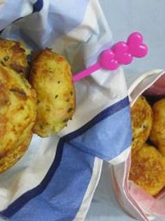 鮭とバジルのひとくちポテトボール-レシピのメイン写真