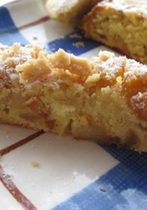 キャラメルリンゴ胡桃ケーキ-レシピのメイン写真