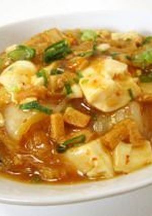 ヘルシー♪麻婆白菜豆腐-レシピのメイン写真