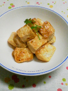 ご飯もお酒も進む☆簡単みたらし豆腐♪-レシピのメイン写真