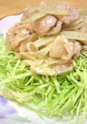 材料費30円の　鶏皮キャベツ-レシピのメイン写真