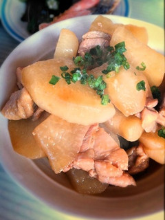 簡単ヘルシー★大根と鶏肉の煮物カレー風味-レシピのメイン写真
