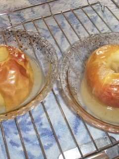 電子コンベックで焼きリンゴ-レシピのメイン写真