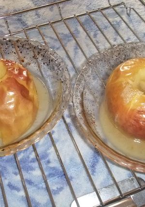 電子コンベックで焼きリンゴ-レシピのメイン写真