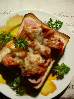 魚肉ソーセージキムチーズトースト-レシピのメイン写真
