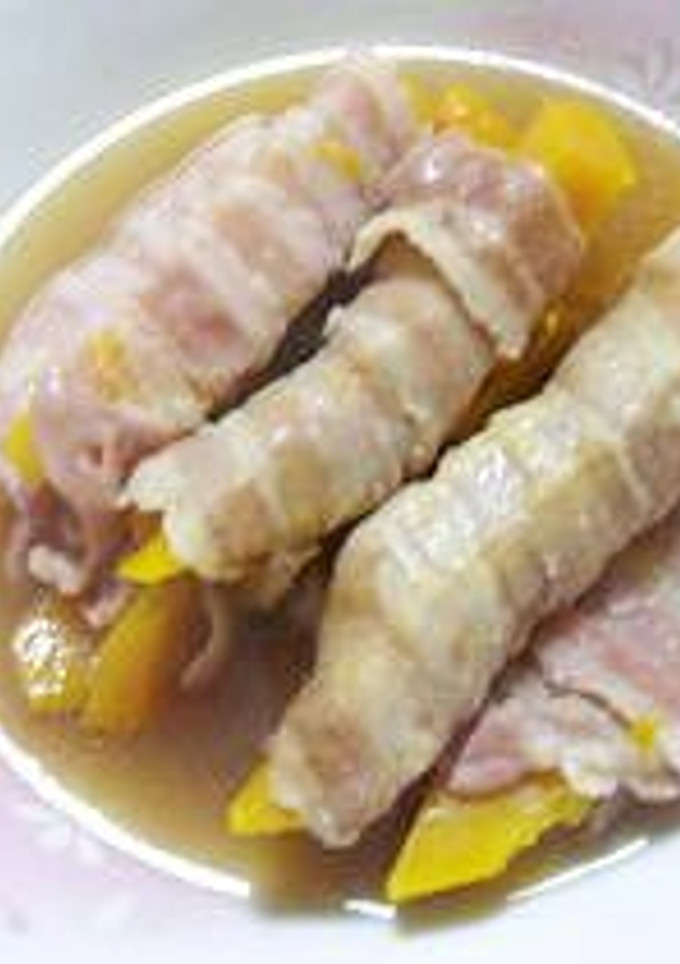 かぼちゃの肉巻き-レシピのメイン写真