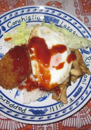 余ったコロッケで♪ロコモコロッケ-レシピのメイン写真
