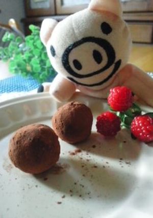 バレンタインに簡単！生チョコトリュフ-レシピのメイン写真