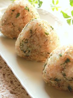 大葉が香る✽焼きおにぎり-レシピのメイン写真