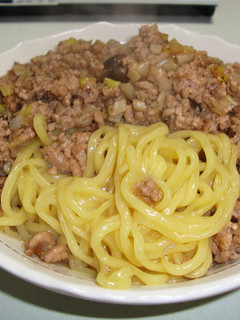 肉味噌あんかけメン-レシピのメイン写真