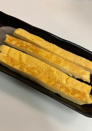 卵1個で〜恵方巻に巻き寿司用たまご-レシピのメイン写真