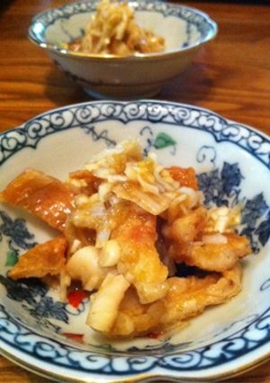 ■「まずコレ食べてて♪」な鶏皮ポン酢 ■-レシピのメイン写真
