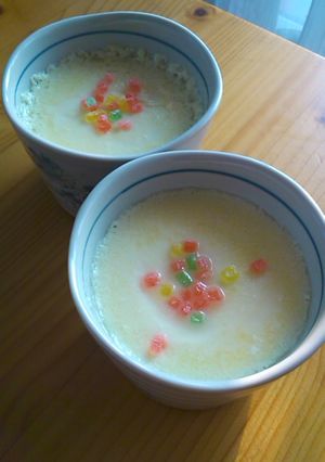低カロリー炊飯器でプリン♪-レシピのメイン写真