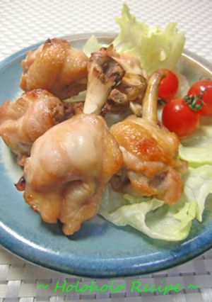 手羽元のグリル焼~青しそ風味~-レシピのメイン写真