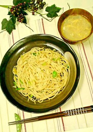 冷麦にんにくチャンプルー-レシピのメイン写真