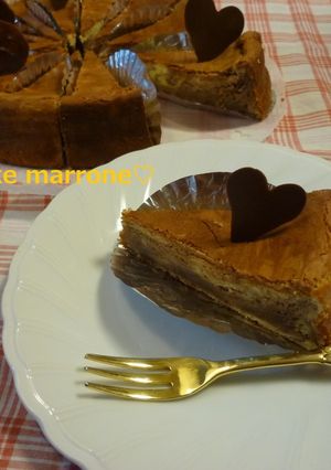 Cheesecake marrone♡-レシピのメイン写真