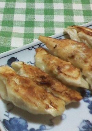 手作りのもっちり焼き餃子(*^^*)-レシピのメイン写真