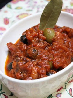 たことオリーブのトマト煮込み-レシピのメイン写真