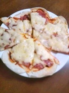 簡単!!餃子の皮deピザ-レシピのメイン写真