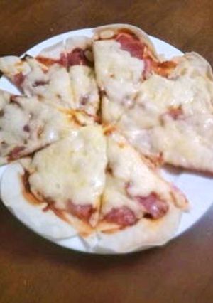 簡単！！餃子の皮deピザ-レシピのメイン写真
