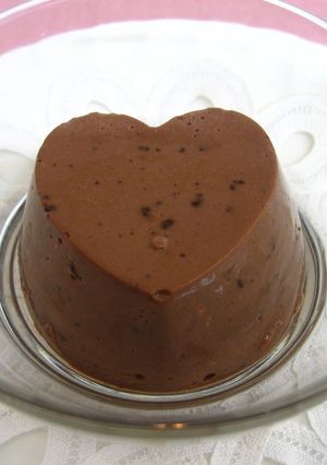 バレンタインチョコババロア アイスで簡単-レシピのメイン写真