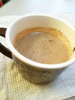 レンジでほっこり カフェモカ-レシピのメイン写真