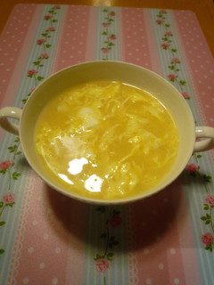 とうもろこしの卵スープ(粟米湯)-レシピのメイン写真