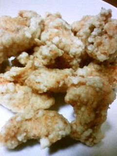 ニンニク風味・白い鶏の唐揚げ-レシピのメイン写真