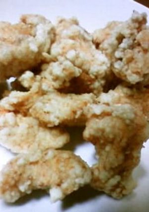 ニンニク風味・白い鶏の唐揚げ-レシピのメイン写真