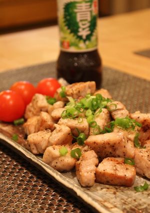 マグロのサイコロステーキ-レシピのメイン写真