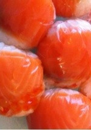 生ハムてまり寿司-レシピのメイン写真