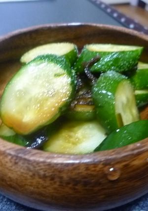 青じそドレッシングでおいしいお漬け物♬-レシピのメイン写真