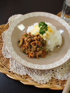 簡単☆ふわふわ卵のドライカレー-レシピのメイン写真