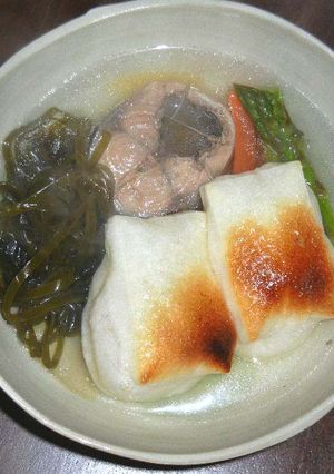 鯖の水煮で雑煮-レシピのメイン写真