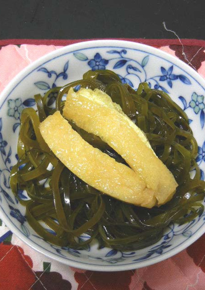 昆布と薄揚げの煮物-レシピのメイン写真