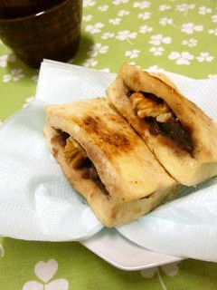 高野豆腐で 揚げあん食パン風-レシピのメイン写真