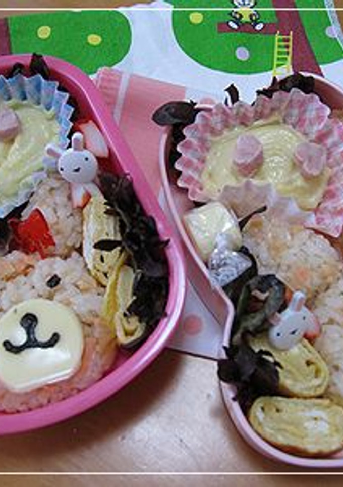 ウサギのお弁当♪-レシピのメイン写真