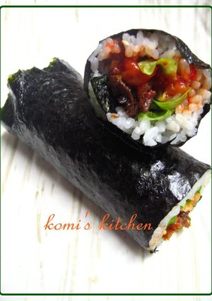 韓国風太巻き-レシピのメイン写真