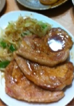 バレンタインに☆男心にグッとくる生姜焼き-レシピのメイン写真