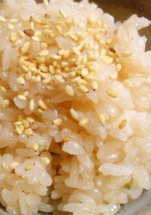 ポッコリお腹に!便秘解消☆碁石茶ご飯-レシピのメイン写真