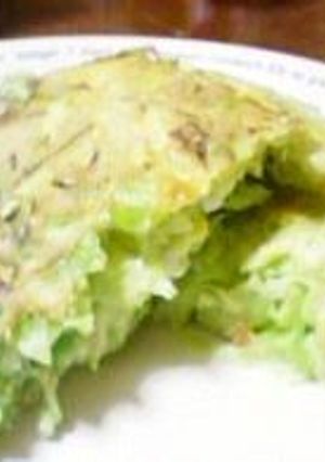 キャベツの♪お好み焼風オムレツ♪-レシピのメイン写真