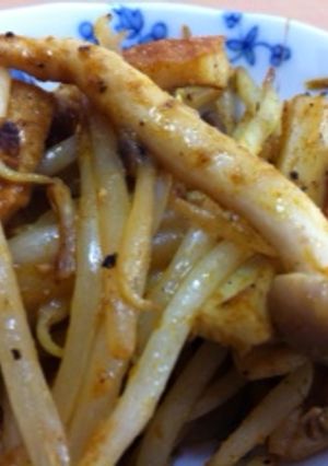 簡単☆もやしのカレー炒め-レシピのメイン写真