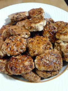 鶏つくね 甘辛焼き-レシピのメイン写真