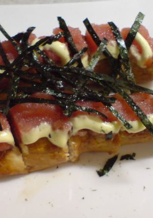 鶏のささみのバター焼き明太子マヨのせ-レシピのメイン写真
