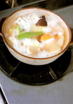 簡単鍋焼きうどん-レシピのメイン写真