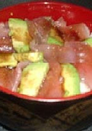 まぐろアボガド丼-レシピのメイン写真