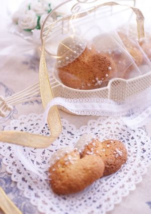 簡単バレンタイン❤ハートのチーズサブレ-レシピのメイン写真