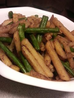 じゃがいもとインゲンのカレー炒め-レシピのメイン写真