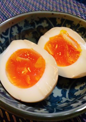 簡単！味付け半熟たまご(煮卵)-レシピのメイン写真