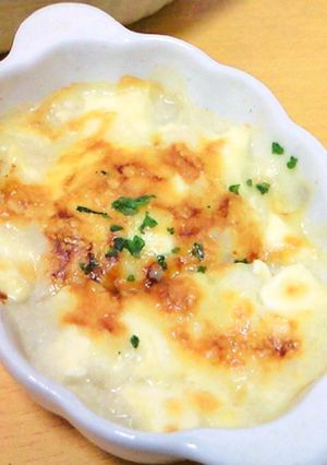 簡単☆ヘルシー☆山芋と豆腐のグラタン-レシピのメイン写真